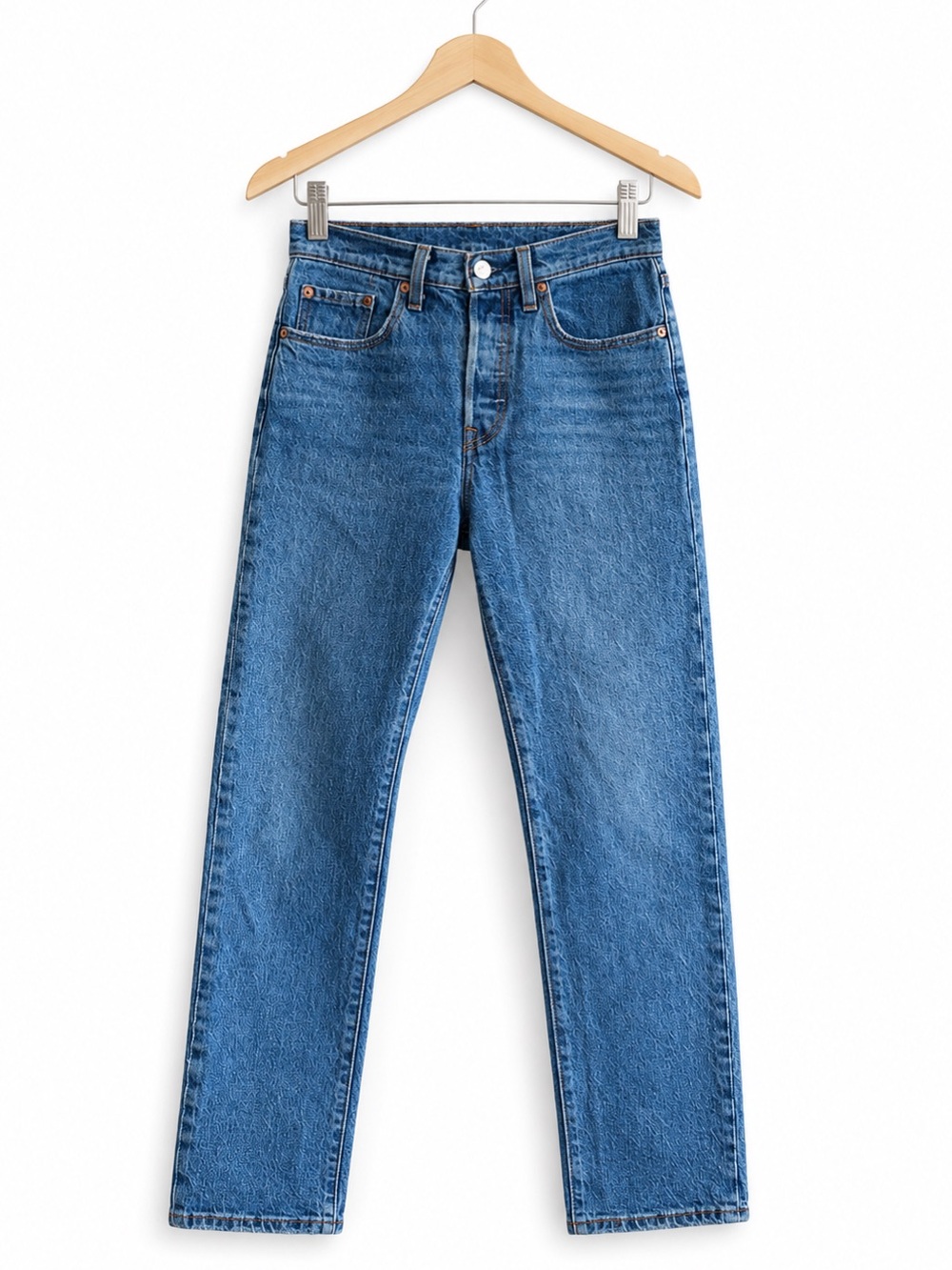 Levi’s 501 Original Fit Button Fly Jeans Medium Wash W24 L30
